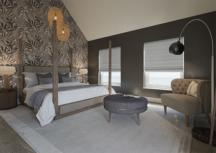 Braemar, Elephant - Twist&Fit Roman Blind - Image 6